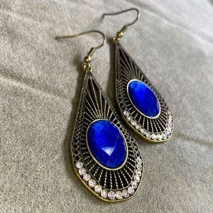 Cookie Lee/ViVi peacock Earrings
